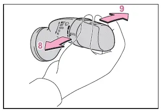 Subaru Solterra washer and wiper combined operation